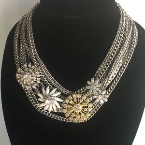 Stella and Dot Mixed Metal Statement Choker